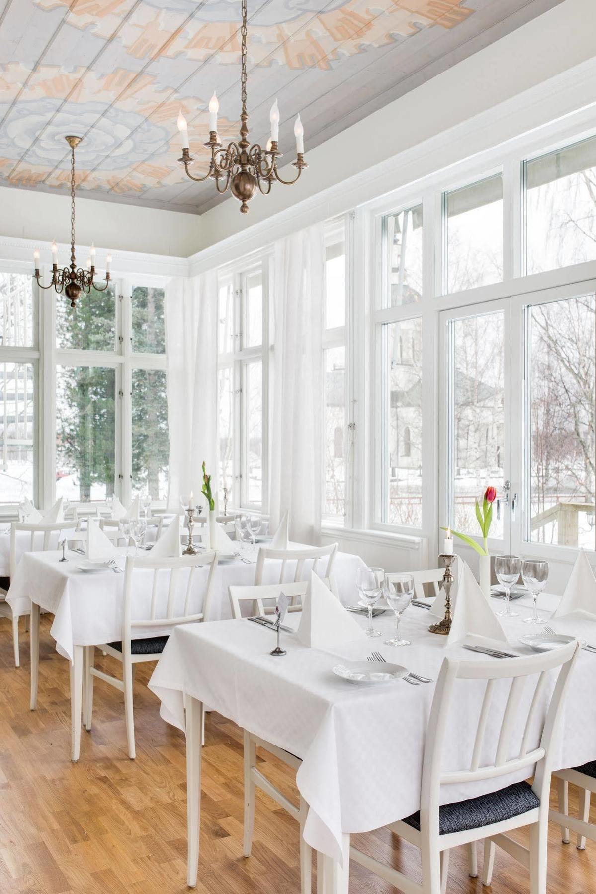 Stiftsgarden Konferens & Hotell Skelleftea Bagian luar foto
